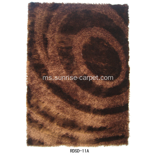 Popular Polyester Tebal &amp; Benang Benang Karpet